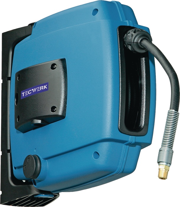 TECWERK Druckluftschlauchaufroller für Druckluft