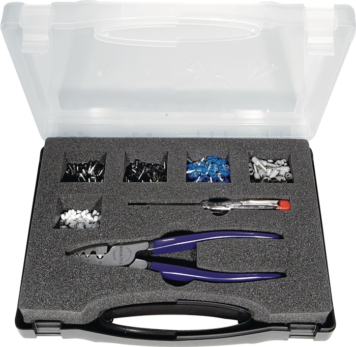 TECWERK Aderendhülsensortiment 502 teilig 0,50 - 4,00 mm²