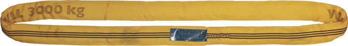 TECWERK Rundschlinge Umfang 2 m gelb