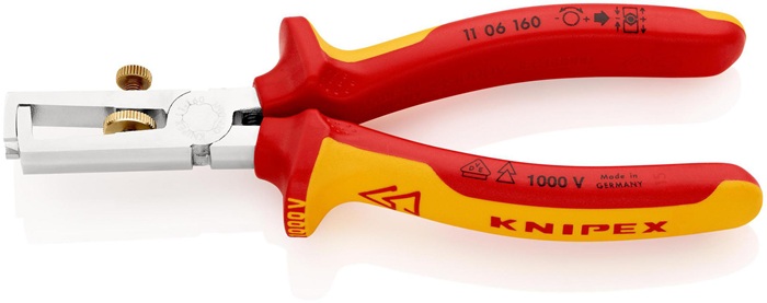 KNIPEX Abisolierzange Länge 160 mm VDE