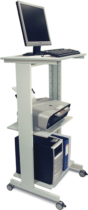 PC-Arbeitstisch H1180xB600xT500mm