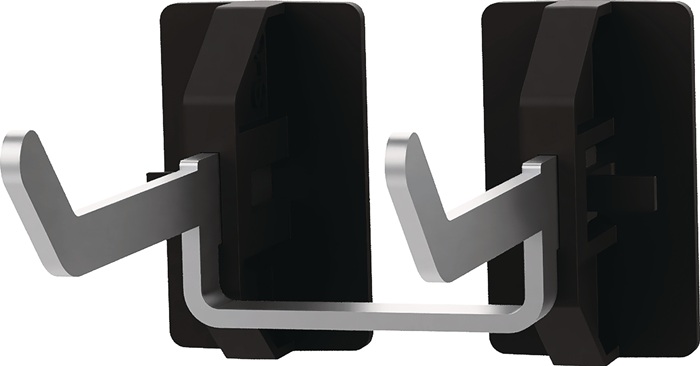 BEDRUNKA+HIRTH Werkzeughalter B2xH6mm Doppelhaken 45 °