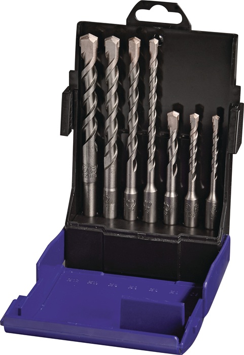 TECWERK Hammerbohrer-Satz 7-teilig SDS-Plus