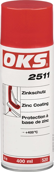 OKS Zinkschutz OKS 2511 400ml zinkgrau Spraydose OKS - Vorteilspack