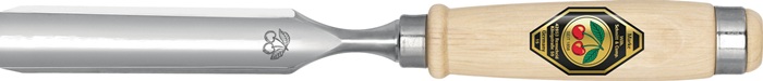 KIRSCHEN Hohlbeitel Schneidenbreite 10 mm mit 2 Stahlzwingen