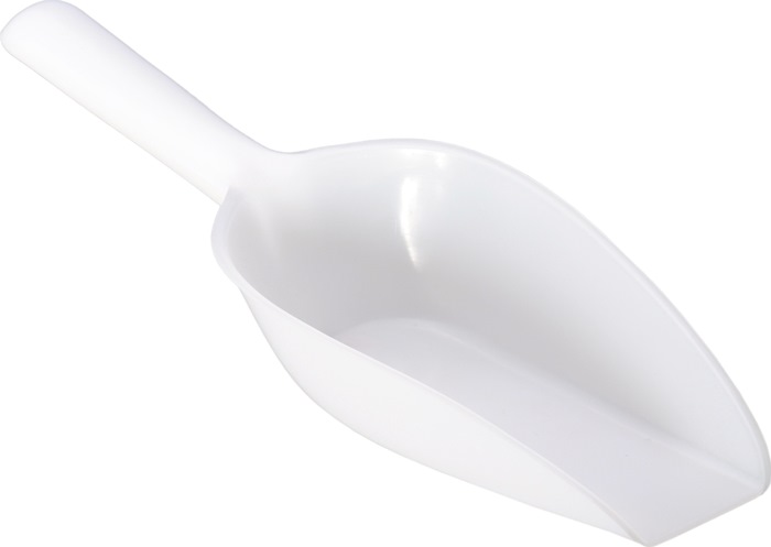 HÜNERSDORFF Abwiegeschaufel Polyethylen natur - Vorteilspack