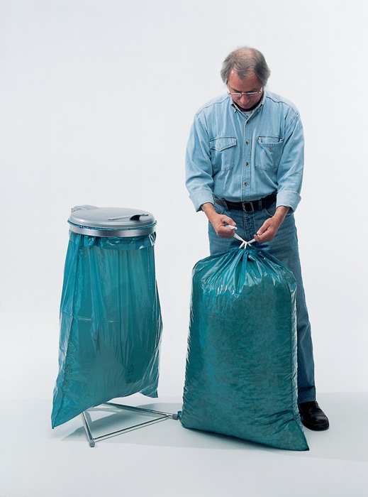 Kunststoffsack 120 l LD-PE blau 45 µm