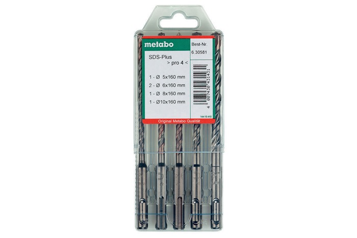 METABO Hammerbohrer-Satz 5-teilig SDS-Plus