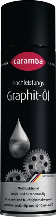 CARAMBA Hochleistungsgraphitöl 500 ml Spraydose CARAMBA - Vorteilspack