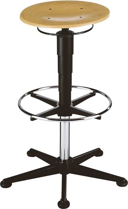 BIMOS Drehhocker Bodengleiter + Fußring