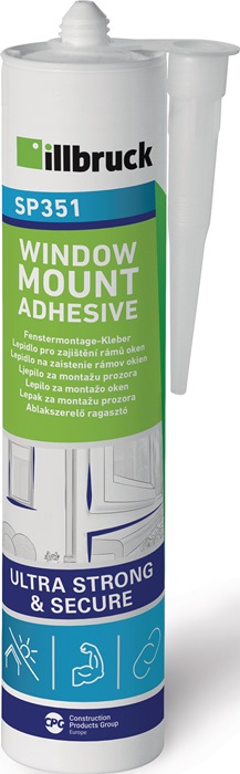 ILLBRUCK Fenstermontage-Kleber weiß - Vorteilspack