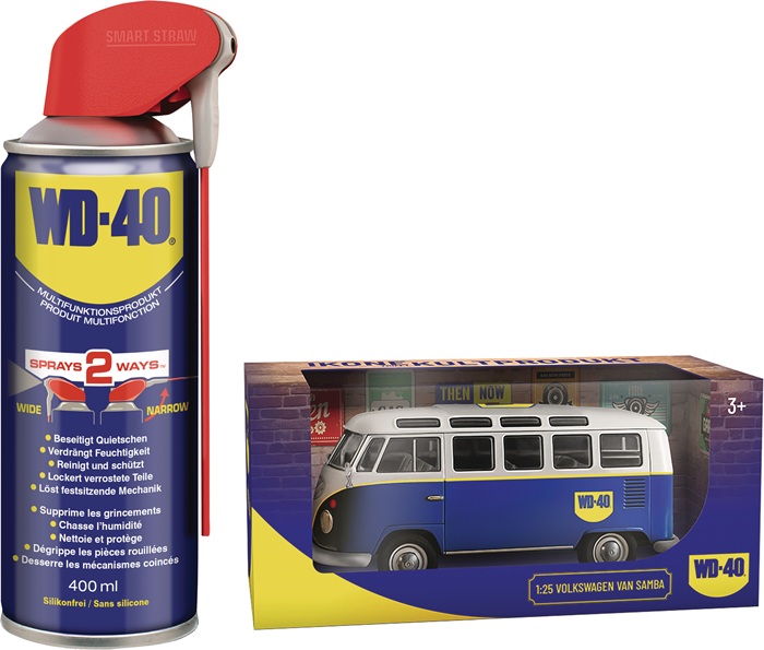 WD-40 Multifunktionsprodukt 24x400ml Spraydose Smart Straw m.kostenl.Beigabe Set WD-40