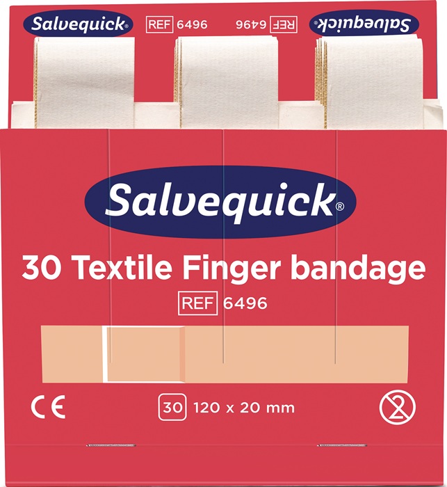 SALVEQUICK Fingerverband Textil
