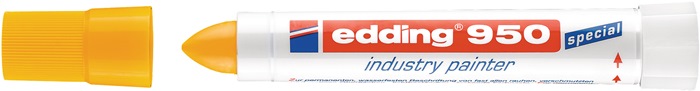 EDDING Industrie-Pastenmarker gelb - Vorteilspack