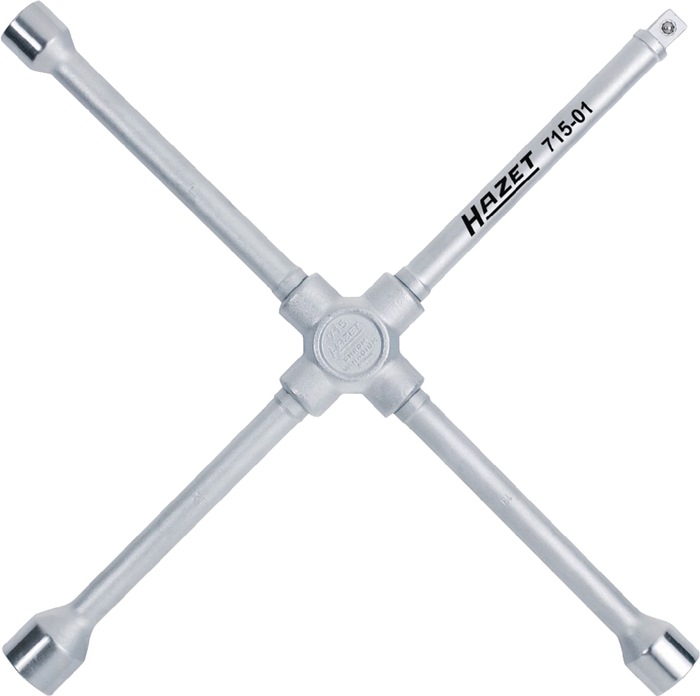 HAZET Kreuzschlüssel 17 x 19 x 22 x 12,5(1/2″ 4-kant)
