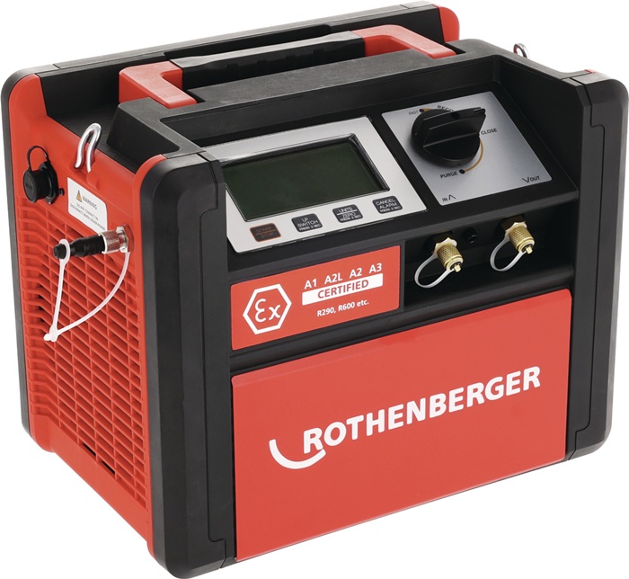 ROTHENBERGER Kältemittelabsauggerät ROREC PRO A3 12kg 220-240V ROTHENBERGER