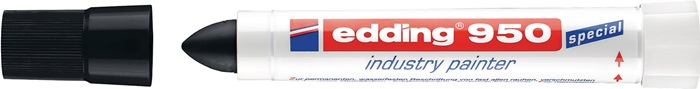 EDDING Industrie-Pastenmarker schwarz - Vorteilspack