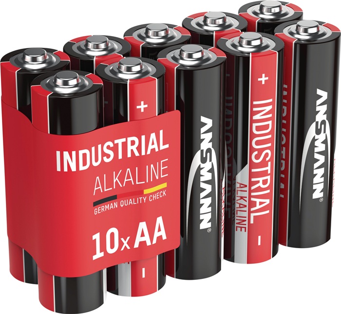 ANSMANN Batterie 1,5 V AA Mignon 2700 mAh - Vorteilspack