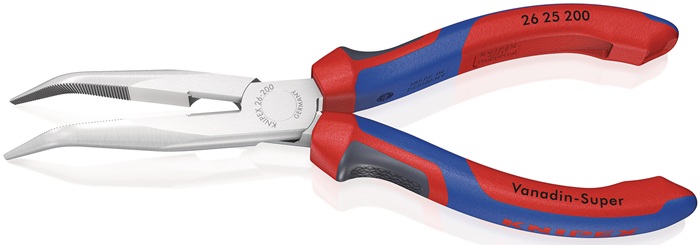 KNIPEX Flachrundzange Länge 200 mm verchromt