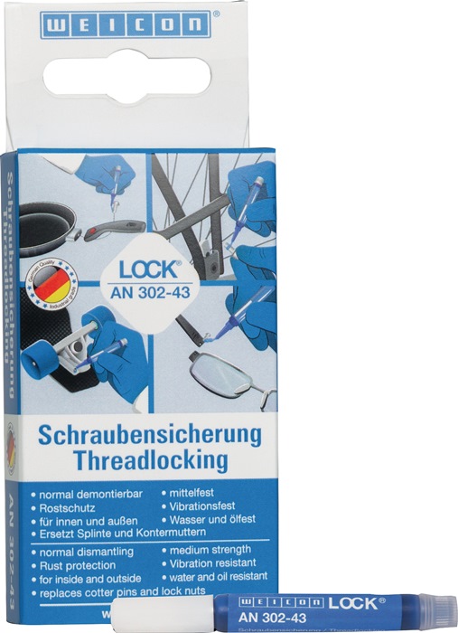 WEICON Schraubensicherung 3 ml - Vorteilspack