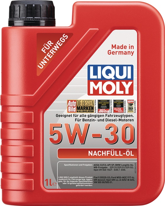LIQUI MOLY Nachfüll-Öl 1 l - Vorteilspack
