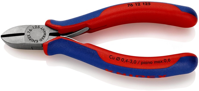 KNIPEX Seitenschneider Länge 125 mm Form 1 Facette ja
