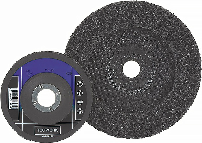 TECWERK Grobreinigungsscheibe Ø115x22mm