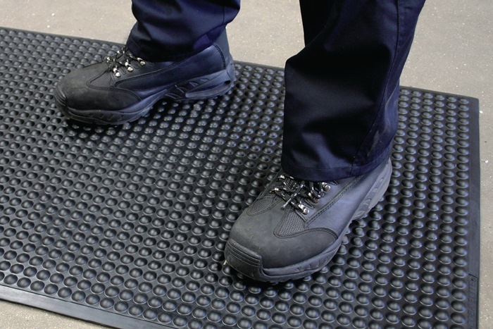 COBA Arbeitsplatzbodenbelag Fertigmatte L1200xB900xS15mm