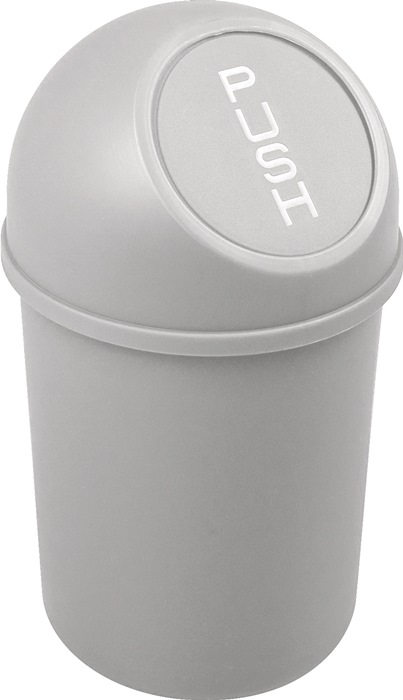 HELIT Abfallbehälter H375xØ214mm 6 l