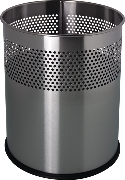 HELIT Papierkorb 15 l H321xØ255 mm rund