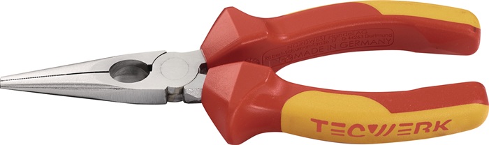 TECWERK Flachrundzange Länge 160 mm