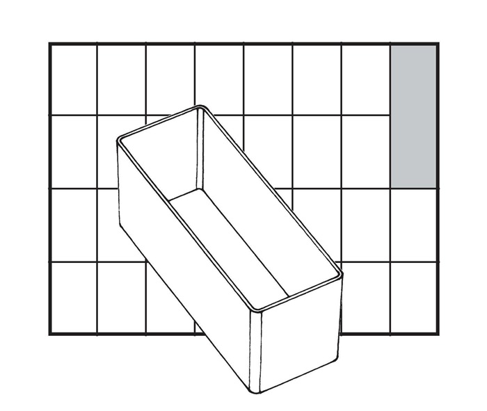RAACO Einsatz B.39xT.109xH.47mm - Vorteilspack