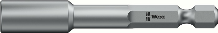 WERA Steckschlüsseleinsatz 869/4 DIN3126-F6,3/ISO1173 SW10mm L.50mm 6-kt-Aufn.1/4Zoll