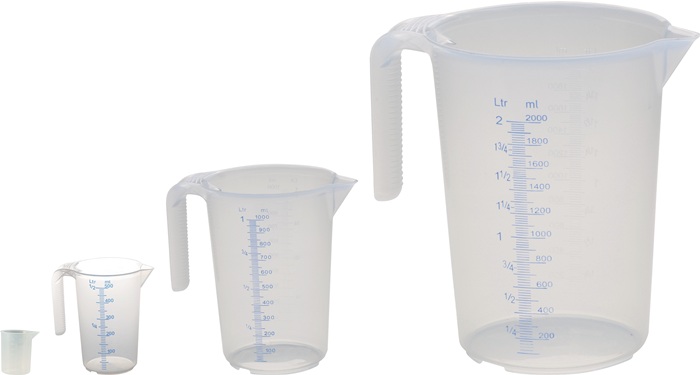 HÜNERSDORFF Messkannen-Set Polypropylen