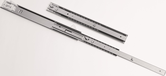 TECWERK Schubladenschiene 2 Schienen links/rechts