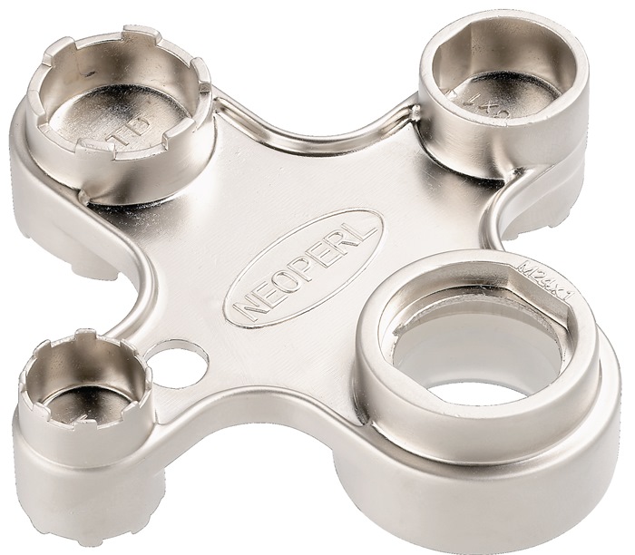 NEOPERL Universalschlüssel 82 x 82 mm