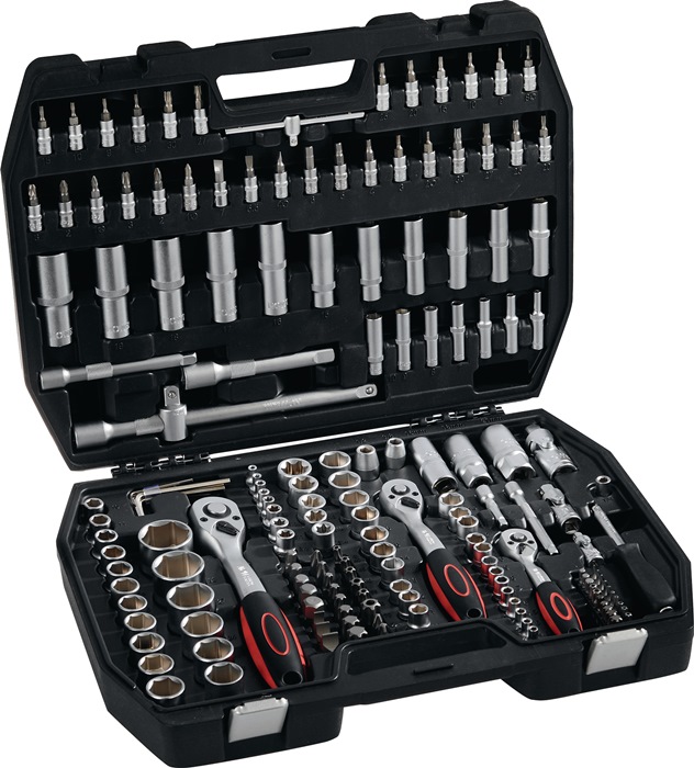 NOW Steckschlüsselsatz 171-tlg.1/4+3/8+1/2 Zoll SW 4-32mm Z.72/72/72 6KT NOW