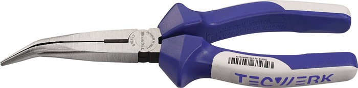 TECWERK Flachrundzange Länge 200 mm poliert