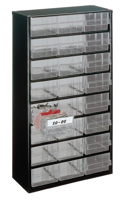 RAACO Kleinteilemagazin B306xT150xH552mm galvan. Stahlblech