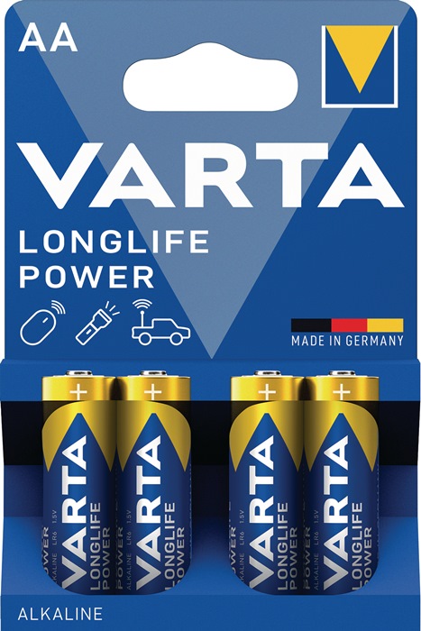 VARTA Batterie 1,5 V AA-AM3-Mignon 2950 mAh - Vorteilspack