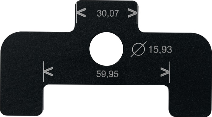 Einstelllehre passend zu 4000 851 788, 4000 851 793