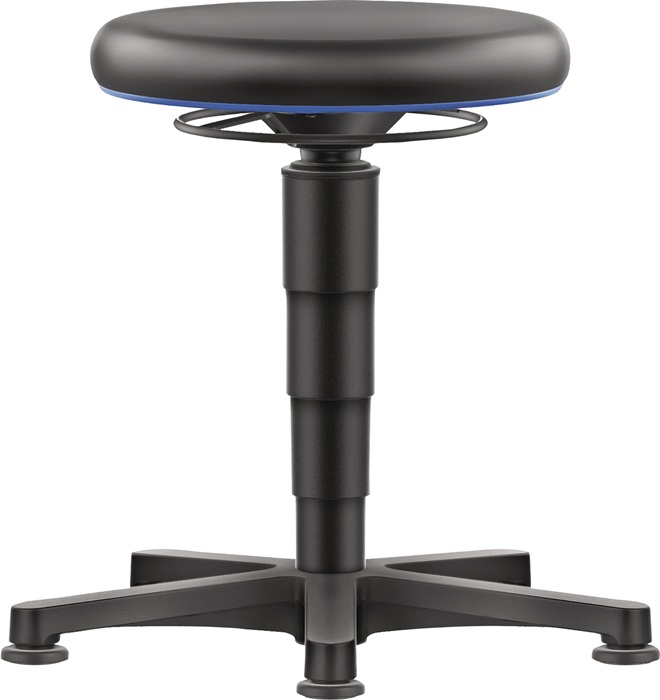 BIMOS Drehhocker Bodengleiter Kunstleder