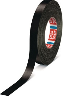 TESA Gewebeband tesaband® Premium 4651 schwarz L.50m B.19mm Rl.TESA - Vorteilspack