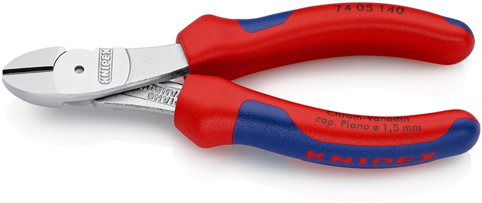 KNIPEX Kraftseitenschneider Länge 140 mm