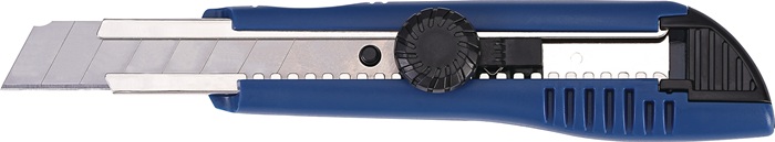 TECWERK Cuttermesser Klingen-B.18mm L.167mm m.Feststellrädchen Ku.TECWERK