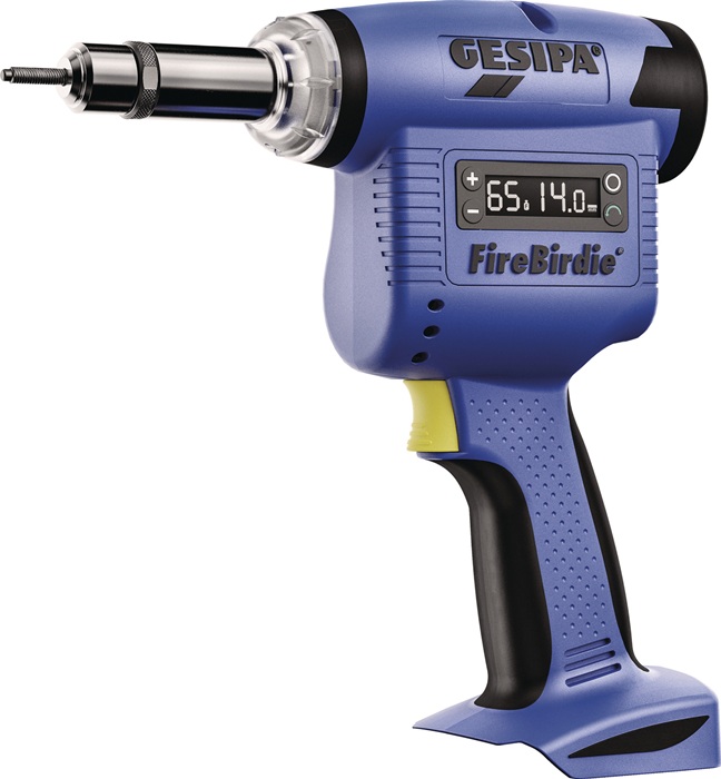 GESIPA Akku-Blindnietmutternsetzgerät Ladegerät in L-Boxx