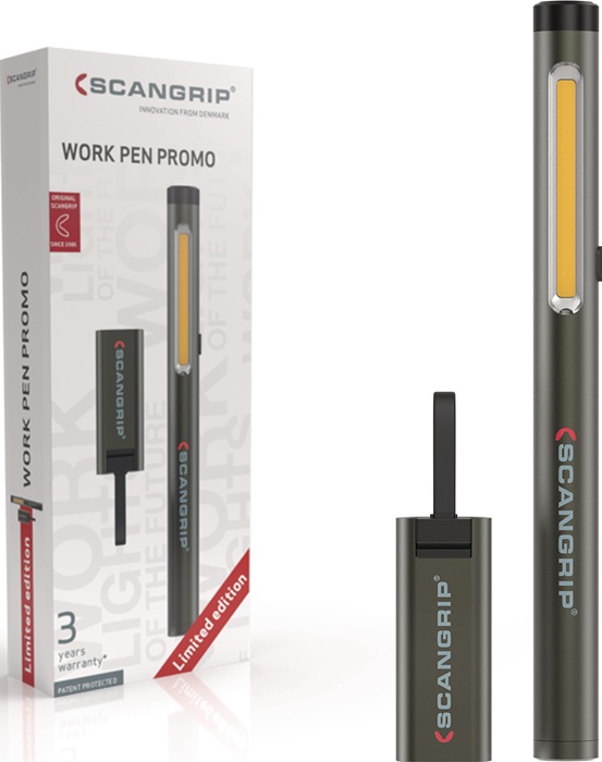 SCANGRIP Stiftleuchte WORK PEN 200 R & FLASH MICRO R 20-200 lm,75 lm Li-Ion