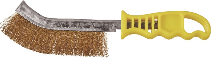 TECWERK Drahtbürste L.265mm 0,3mm MS 1-reihig TECWERK