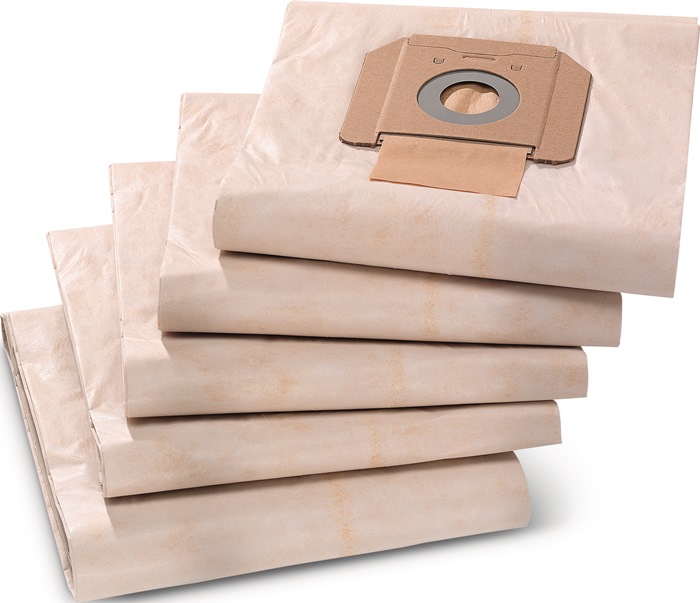 KÄRCHER Papierfilterbeutel für Modell NT 48/1, 50/2, 65/2, 72/2