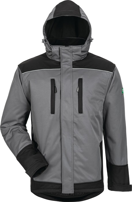 ELYSEE Wintersoftshelljacke Ajax Gr.M grau/schwarz ELYSEE